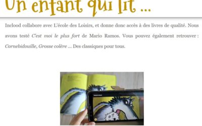 Article de blog – Un enfant qui lit…